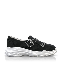 Chunky Sole Brogue Schuhe 7000