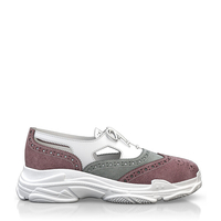Chunky Sole Brogue Schuhe 7062