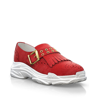 Chunky Sole Brogue Schuhe 8873