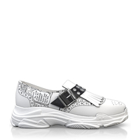 Chunky Sole Brogue Schuhe 8874