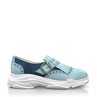 Chunky Sole Brogue Schuhe 8879