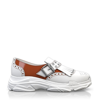 Chunky Sole Brogue Schuhe 8880