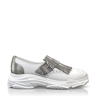 Chunky Sole Brogue Schuhe 8884