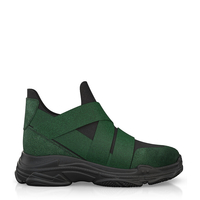 Dehnbare Sneakers mit Chunky Sole 10351