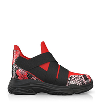 Dehnbare Sneakers mit Chunky Sole 10360