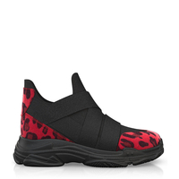 Dehnbare Sneakers mit Chunky Sole 10664