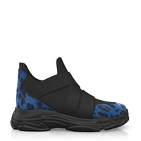 Dehnbare Sneakers mit Chunky Sole 10667