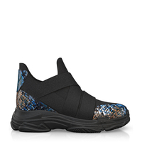 Dehnbare Sneakers mit Chunky Sole 10676