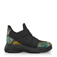 Dehnbare Sneakers mit Chunky Sole 10679