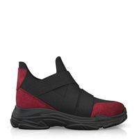 Dehnbare Sneakers mit Chunky Sole 10682