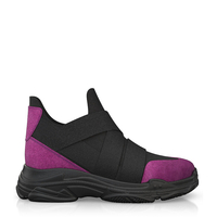 Dehnbare Sneakers mit Chunky Sole 10688