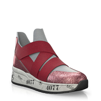 Dehnbare Sneakers mit Chunky Sole 25837