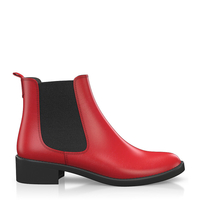 Flache Chelsea Stiefeletten 1830