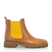 Flache Chelsea Stiefeletten 2001