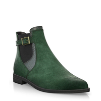 Flache Chelsea Stiefeletten 22909