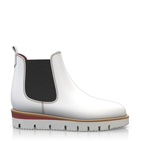 Flache Chelsea Stiefeletten 3505