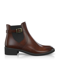 Flache Chelsea Stiefeletten 3869
