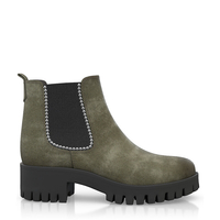 Flache Chelsea Stiefeletten 4032-33