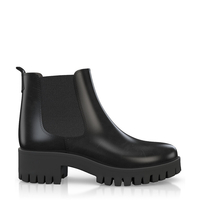 Flache Chelsea Stiefeletten 4037