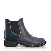Flache Chelsea Stiefeletten 4082