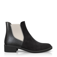 Flache Chelsea Stiefeletten 4087-39