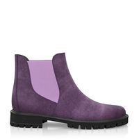 Flache Chelsea Stiefeletten 4096