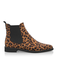 Flache Chelsea Stiefeletten 8028