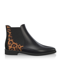 Flache Chelsea Stiefeletten 8030