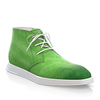 Flache Herren Stiefeletten mit Karee-Spitze 21733