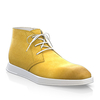 Flache Herren Stiefeletten mit Karee-Spitze 21751