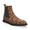 Flache Herren Stiefeletten mit Karee-Spitze 22570