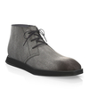 Flache Herren Stiefeletten mit Karee-Spitze 22586