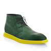 Flache Herren Stiefeletten mit Karee-Spitze 22606