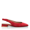 Flache Schuhe mit quadratischer Spitze 17842