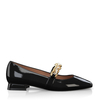 Flache Schuhe mit quadratischer Spitze 18223