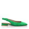 Flache Schuhe mit quadratischer Spitze 18229