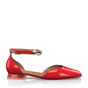 Flache Schuhe mit quadratischer Spitze 18232