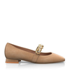 Flache Schuhe mit quadratischer Spitze 18238
