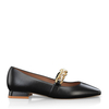 Flache Schuhe mit quadratischer Spitze 18256