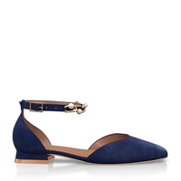 Flache Schuhe mit quadratischer Spitze 19258