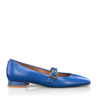 Flache Schuhe mit quadratischer Spitze 19285