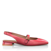 Flache Schuhe mit quadratischer Spitze 19954