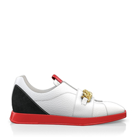 Flache Sneakers mit quadratischer Spitze für Damen 16512
