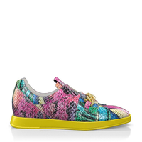 Flache Sneakers mit quadratischer Spitze für Damen 16515