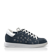 Flache Sneakers mit quadratischer Spitze für Damen 16518