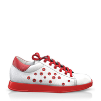 Flache Sneakers mit quadratischer Spitze für Damen 16521