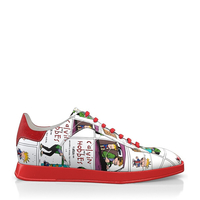 Flache Sneakers mit quadratischer Spitze für Damen 16536