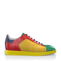 Flache Sneakers mit quadratischer Spitze für Damen 16833