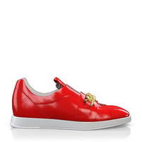 Flache Sneakers mit quadratischer Spitze für Damen 16854