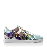Flache Sneakers mit quadratischer Spitze für Damen 17008